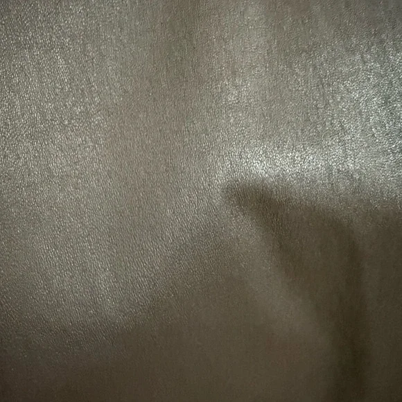 Theory Demitria HWL Chocolate Brown Lamb Leather Pants Size 4 NWT